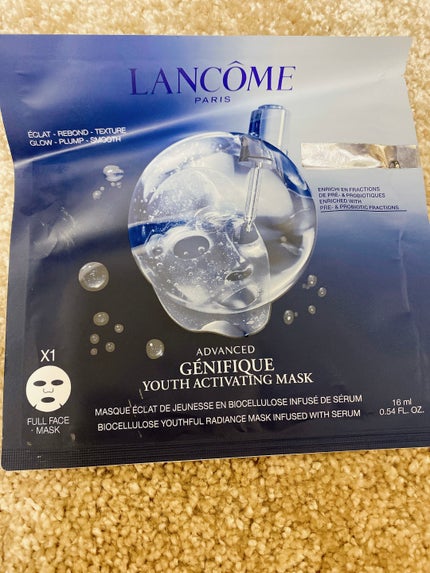 ジェニフィック アドバンスト バイオセルロース マスク/LANCOME/シートマスク・パックを使ったクチコミ(2枚目)
