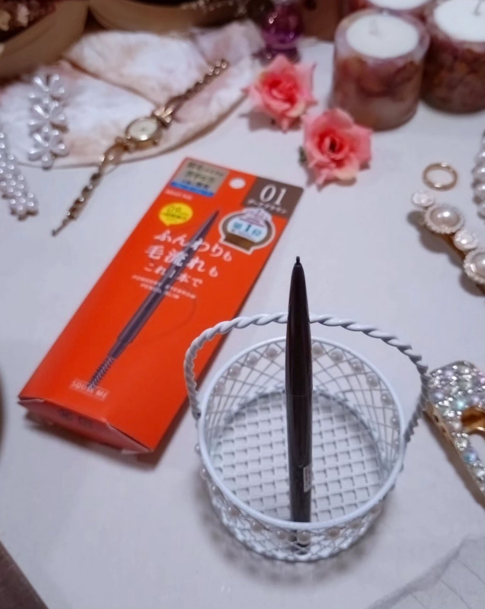 パウダリーアイブロウペンシル スリム/ミゼルエディ/アイブロウペンシルを使ったクチコミ（3枚目）