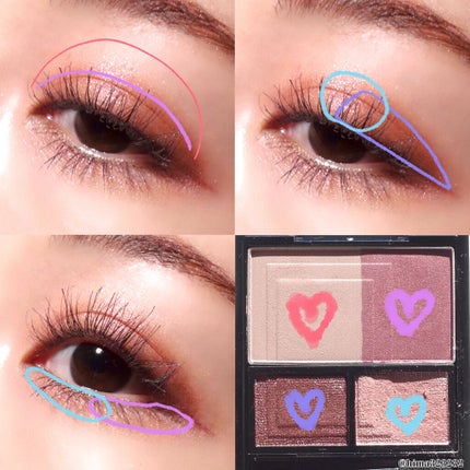 3Dプロデュースシャドウ/KATE/アイシャドウパレットを使ったクチコミ(5枚目)