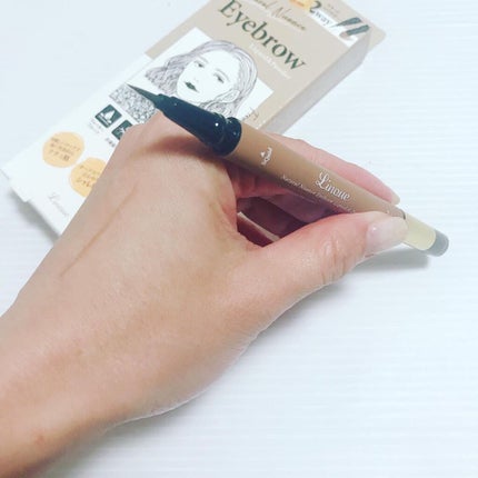 アイブロウL&P/Linoue/パウダーアイブロウを使ったクチコミ(4枚目)