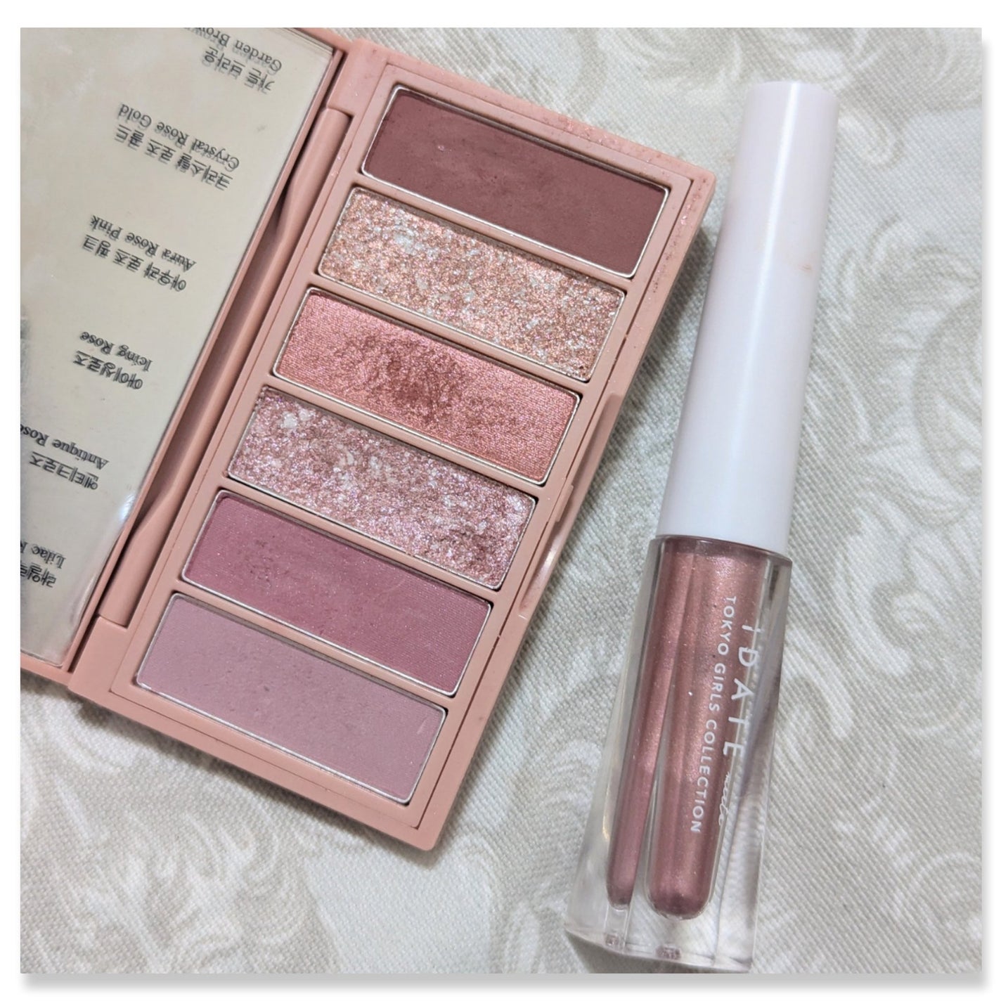 プレイカラーアイズミニ ローズボム/ETUDE/アイシャドウパレットを使ったクチコミ(3枚目)