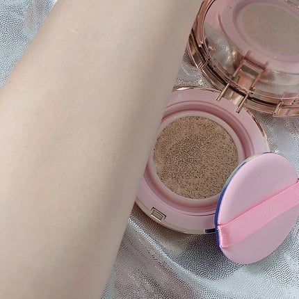 ピンクティーツリーカバーアップグロウクッション/APLIN/クッションファンデーションを使ったクチコミ(3枚目)