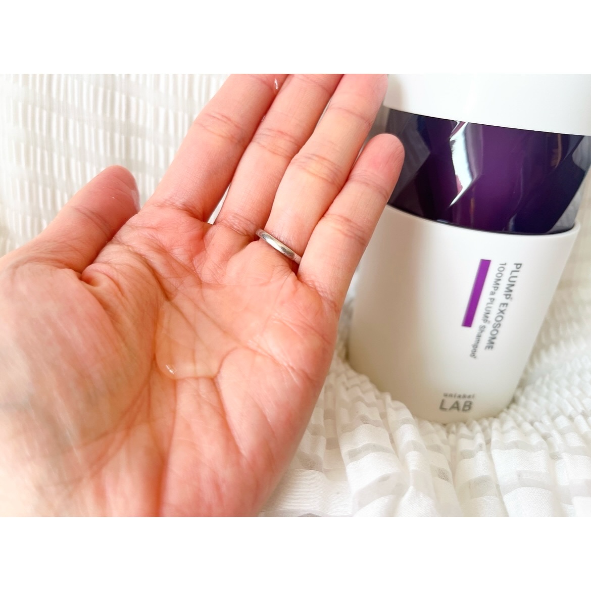 アンレーベル　ラボ　EX　バウンス　シャンプー/ヘアトリートメント/unlabel/市販シャンプーを使ったクチコミ（2枚目）