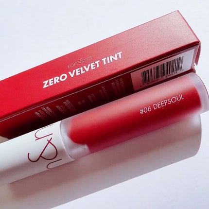 ゼロベルベットティント/rom&nd/リップティントを使ったクチコミ(1枚目)