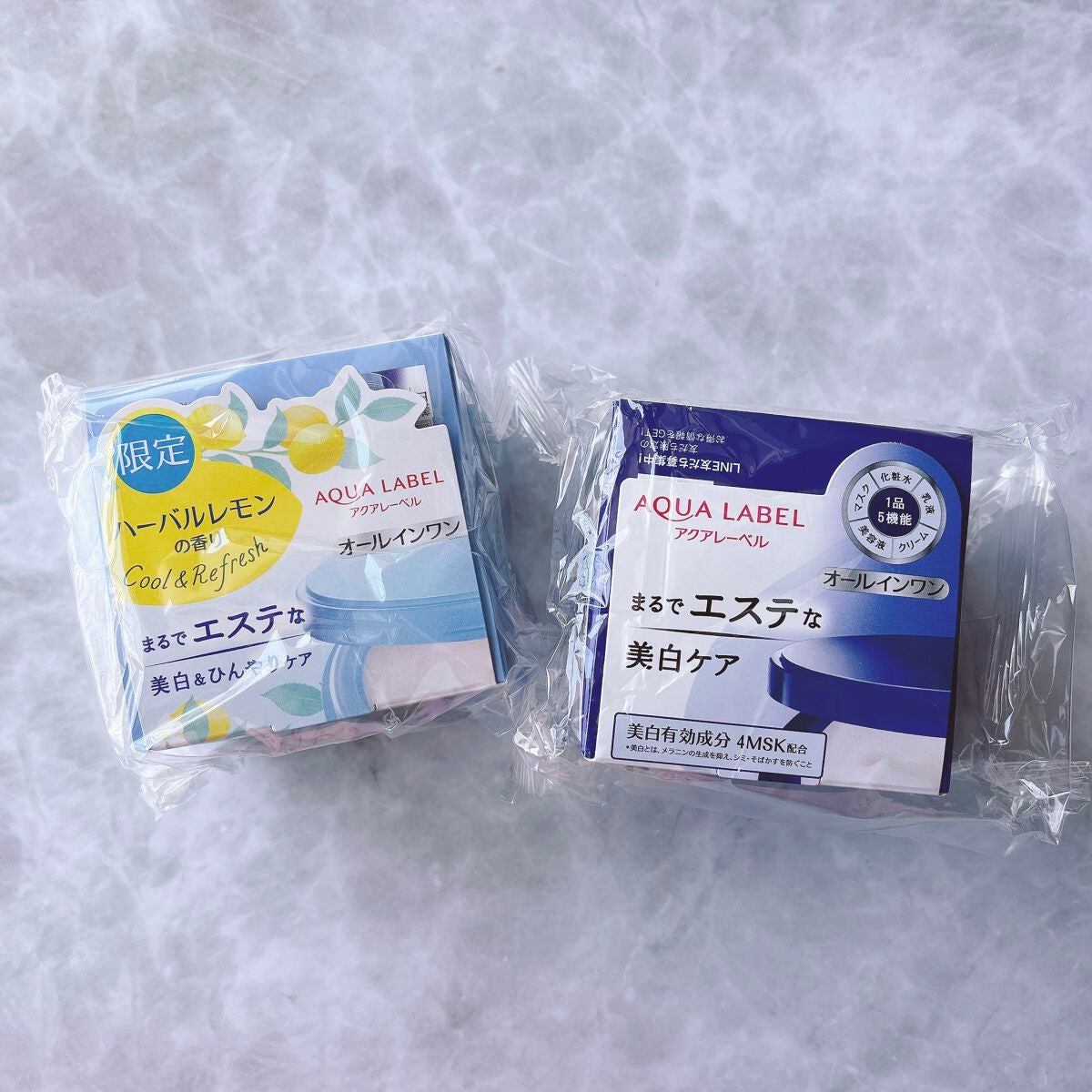 スペシャルジェルクリームA (ホワイト)(医薬部外品)/アクアレーベル/オールインワン化粧品を使ったクチコミ(7枚目)