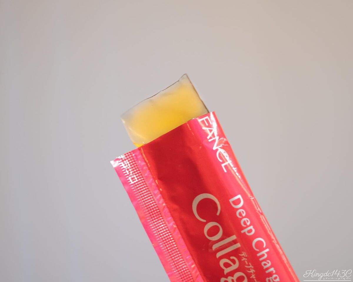 ディープチャージ コラーゲン スティックゼリー/ファンケル/美容サプリメントを使ったクチコミ(5枚目)