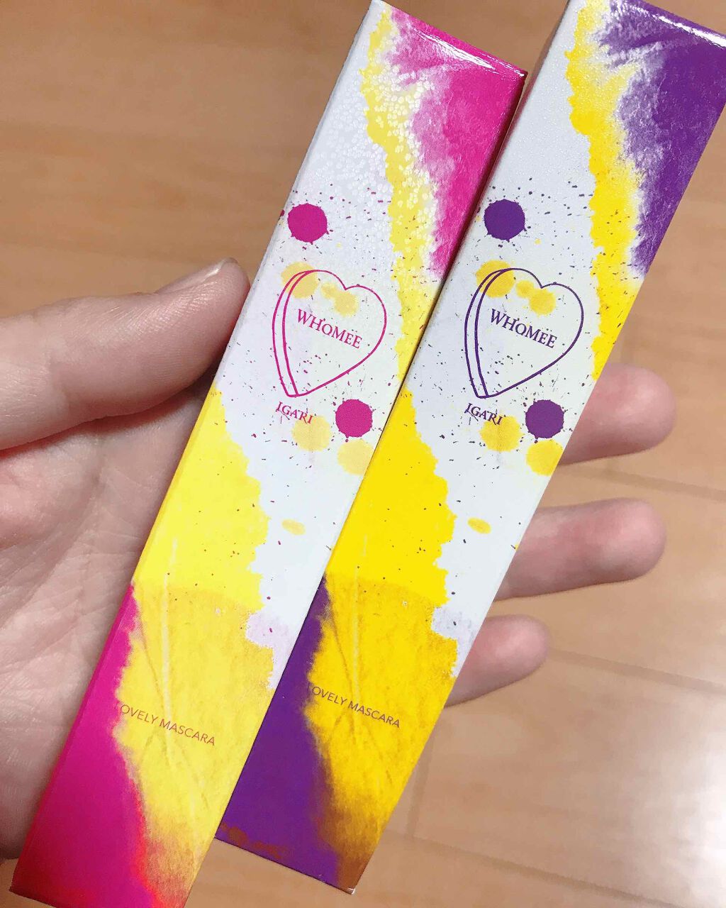 ロング＆カールマスカラ/WHOMEE/マスカラを使ったクチコミ（1枚目）