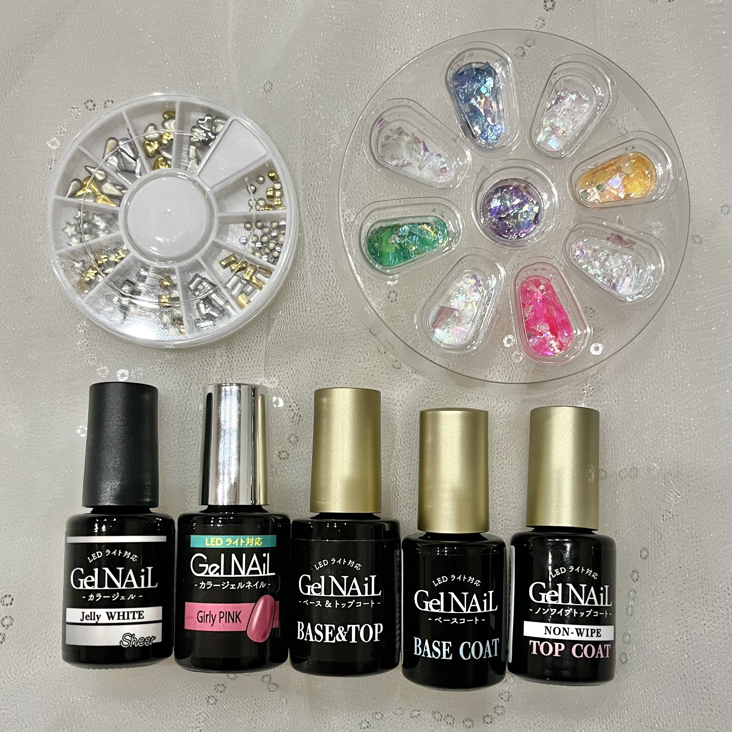 ジェルネイル（ライト対応）/セリア/ジェルネイルを使ったクチコミ（2枚目）