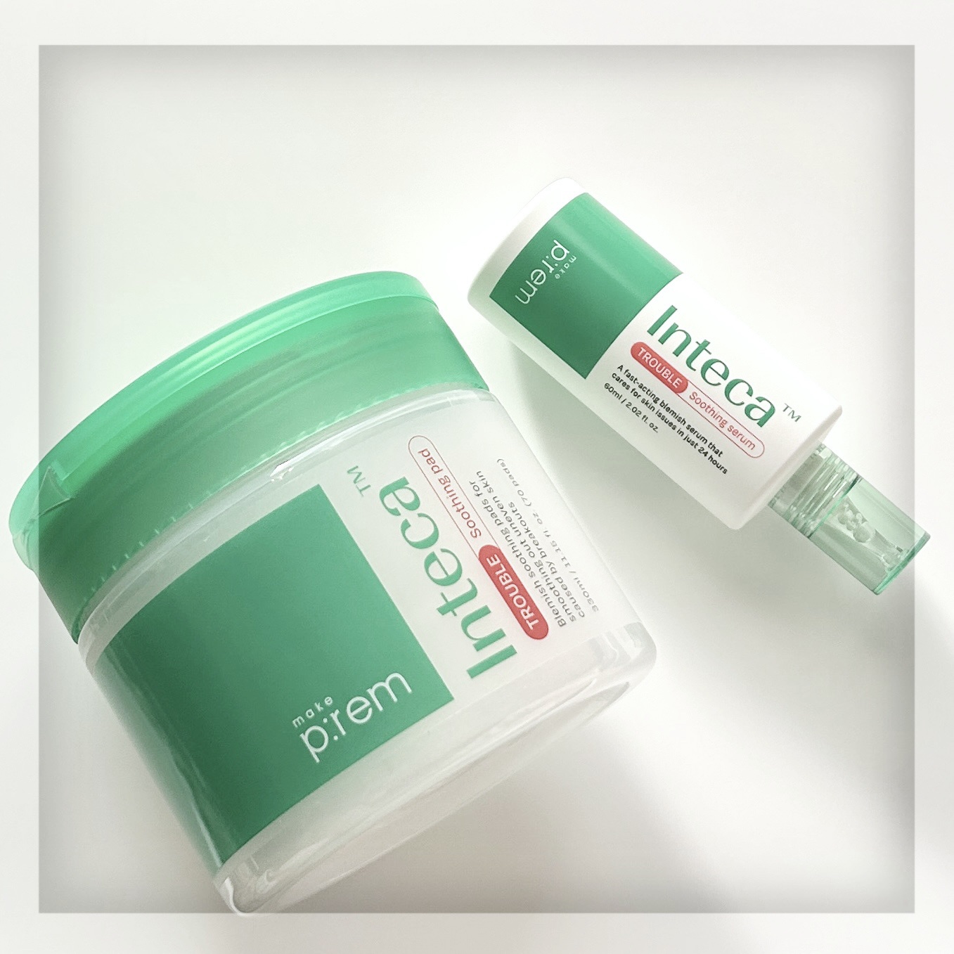 インテカトラブルスージングパッド/make prem/トナーパッドを使ったクチコミ（1枚目）