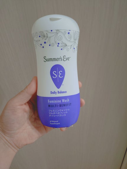 フェミニンウォッシュ マルチベネフィット デイリーバランス/Summer's Eve(サマーズイブ)/デリケートゾーンケアを使ったクチコミ(1枚目)