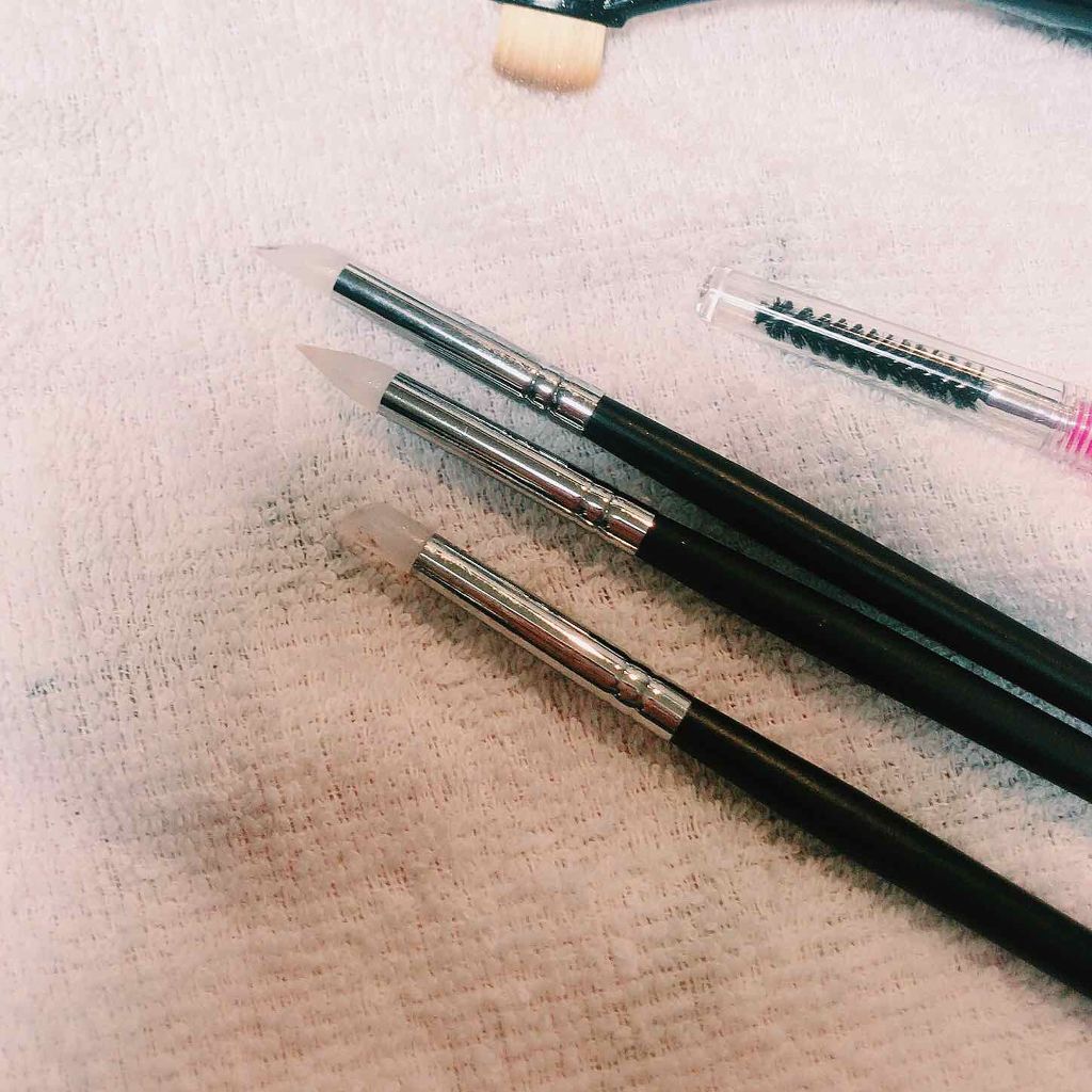 シリコンネイルブラシ/セリア/ネイル用品を使ったクチコミ（1枚目）