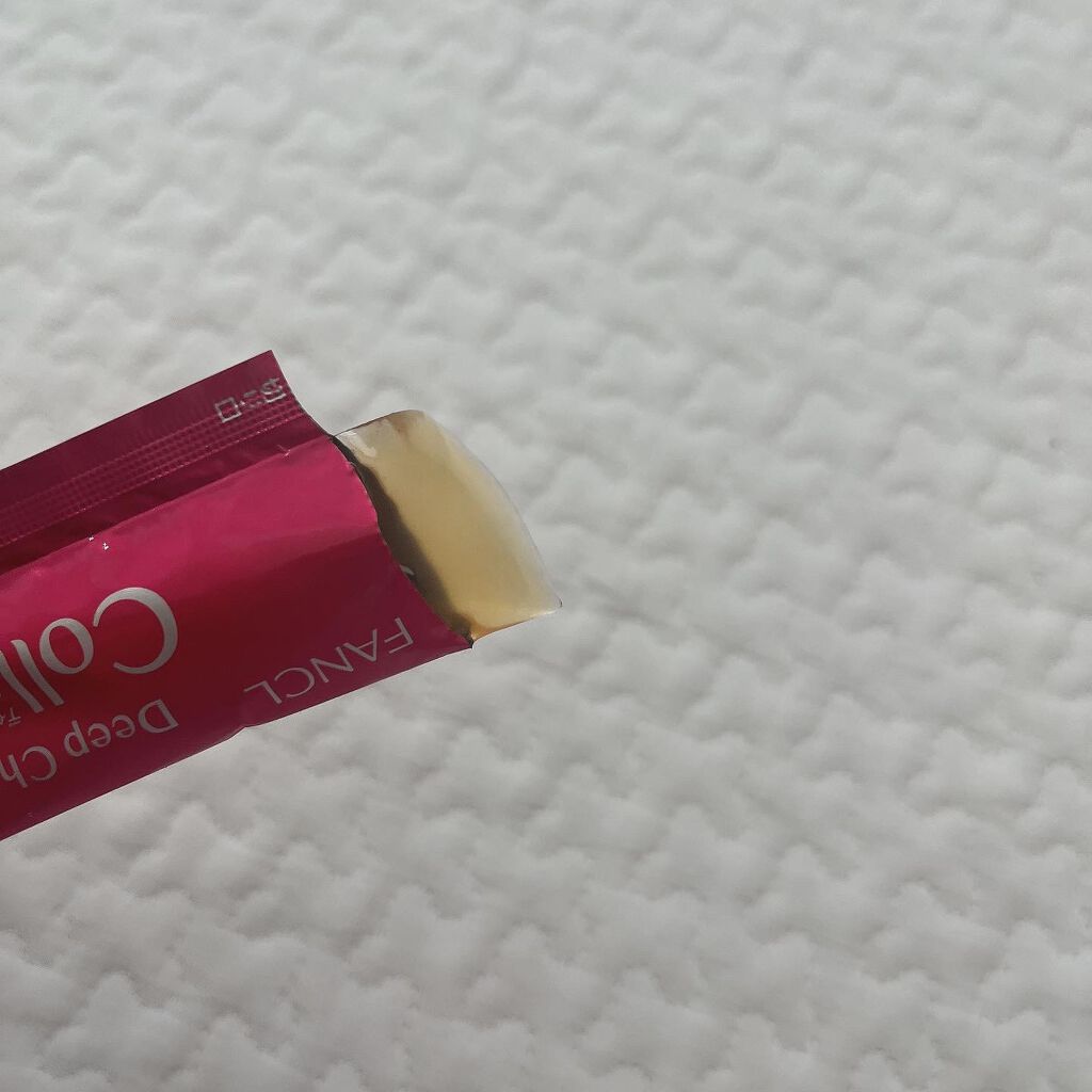 ディープチャージ コラーゲン スティックゼリー/ファンケル/美容サプリメントを使ったクチコミ(4枚目)