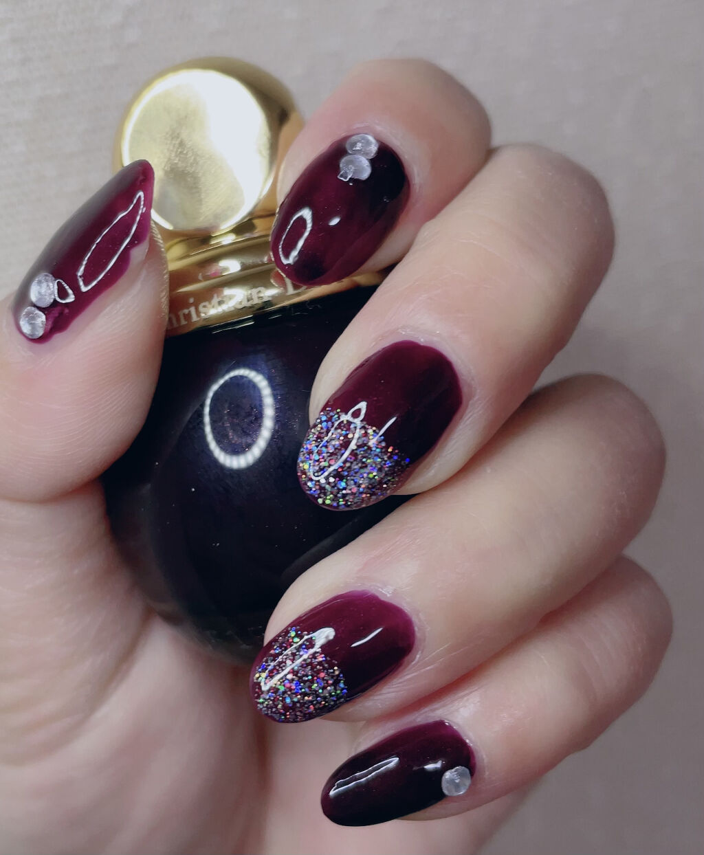 ヴェルニ ディオリフィック 997 ダーク ナイツ（生産終了）/Dior/マニキュアを使ったクチコミ（3枚目）