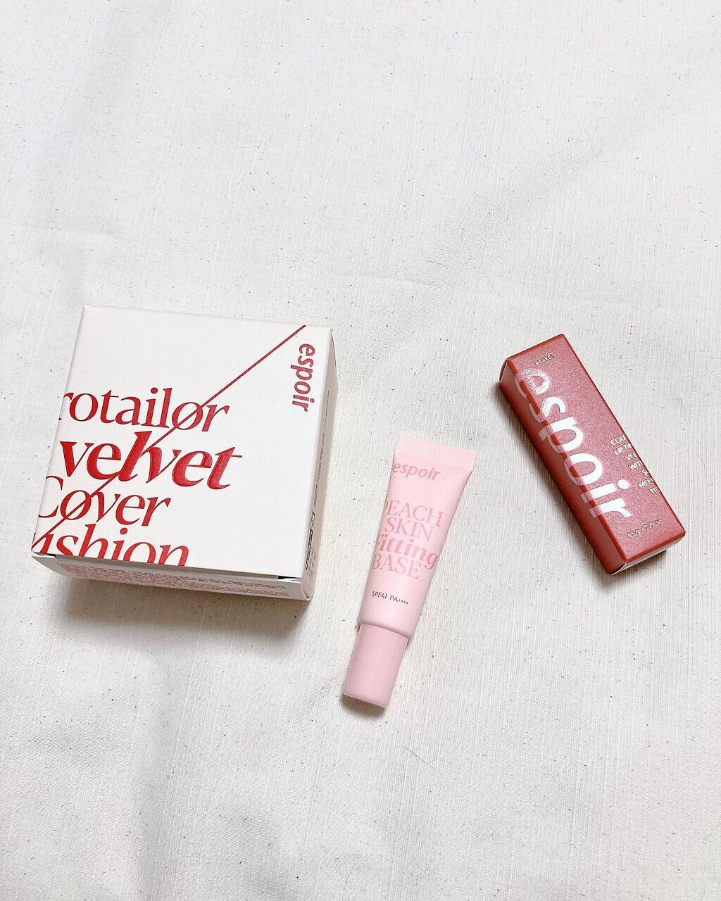 ピーチスキンフィッティングベース/espoir/化粧下地を使ったクチコミ（1枚目）