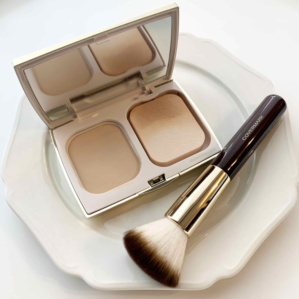 シルキー フィット/COVERMARK/パウダーファンデーションを使ったクチコミ（1枚目）