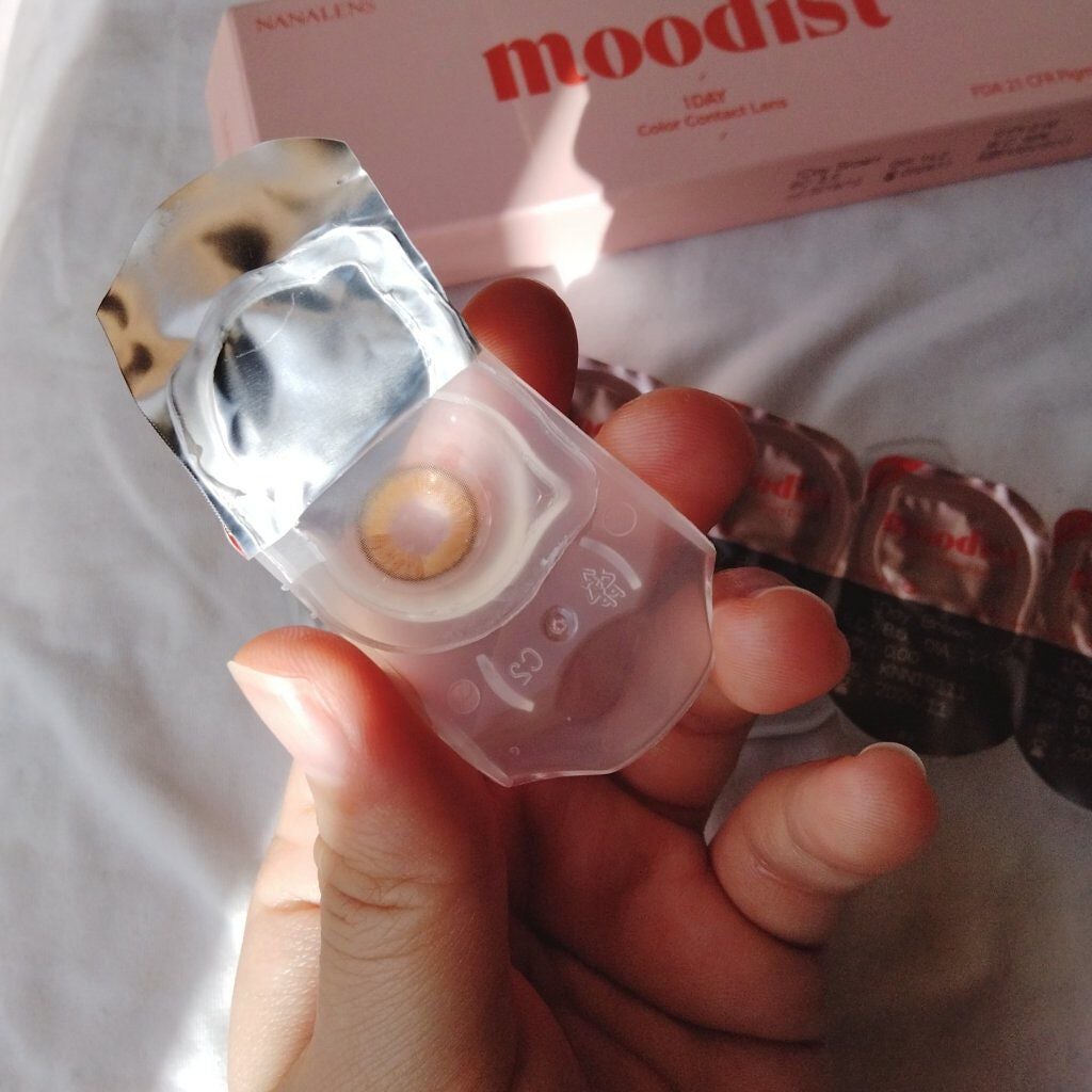 MOODIST 1day/NANA LENS/ワンデー(1DAY)カラコンを使ったクチコミ(4枚目)