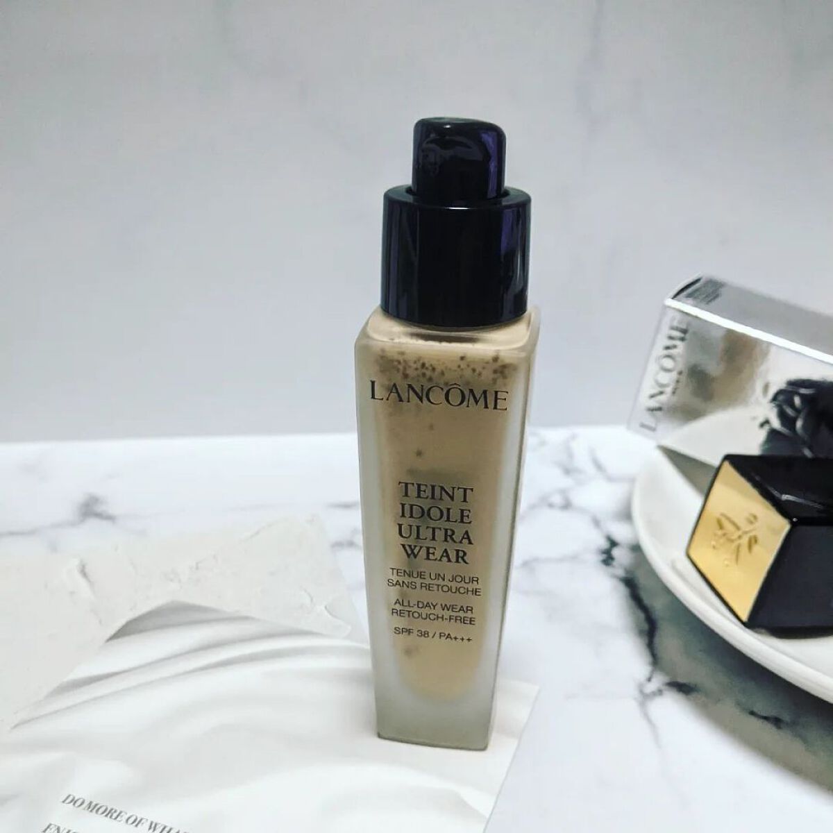 タンイドル ウルトラ ウェア リキッド/LANCOME/リキッドファンデーションを使ったクチコミ（3枚目）