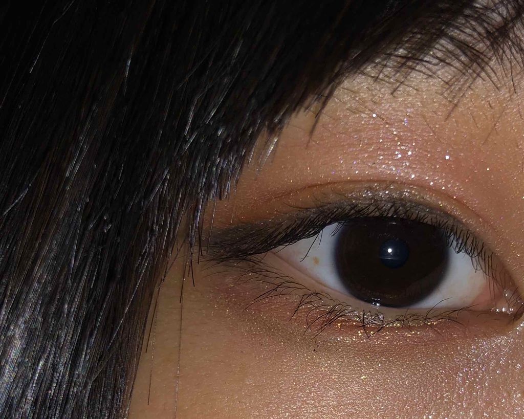 なぴ on LIPS 「よければアドバイスください....😰#初心者メイク#アイメイク..」(1枚目)