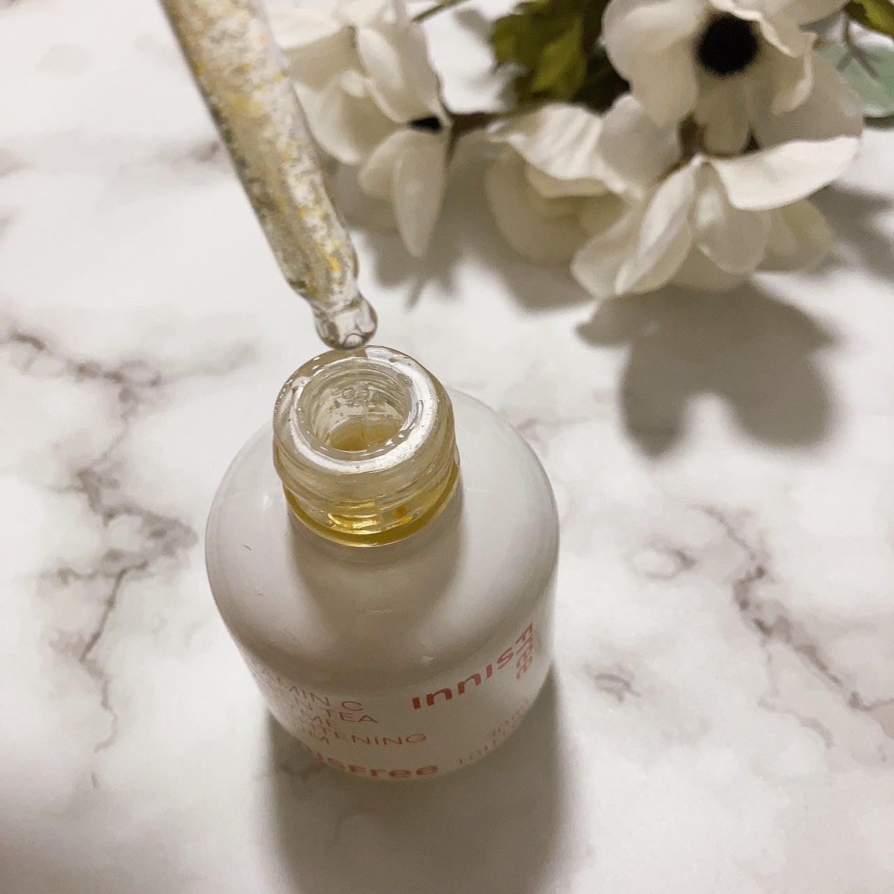 ビタC グリーンティーエンザイム ブライト セラム/innisfree/美容液を使ったクチコミ(3枚目)