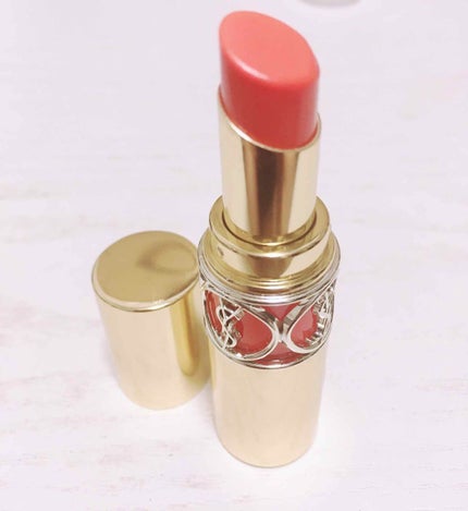 ルージュ ヴォリュプテ シャイン/YVES SAINT LAURENT BEAUTE/口紅を使ったクチコミ(2枚目)