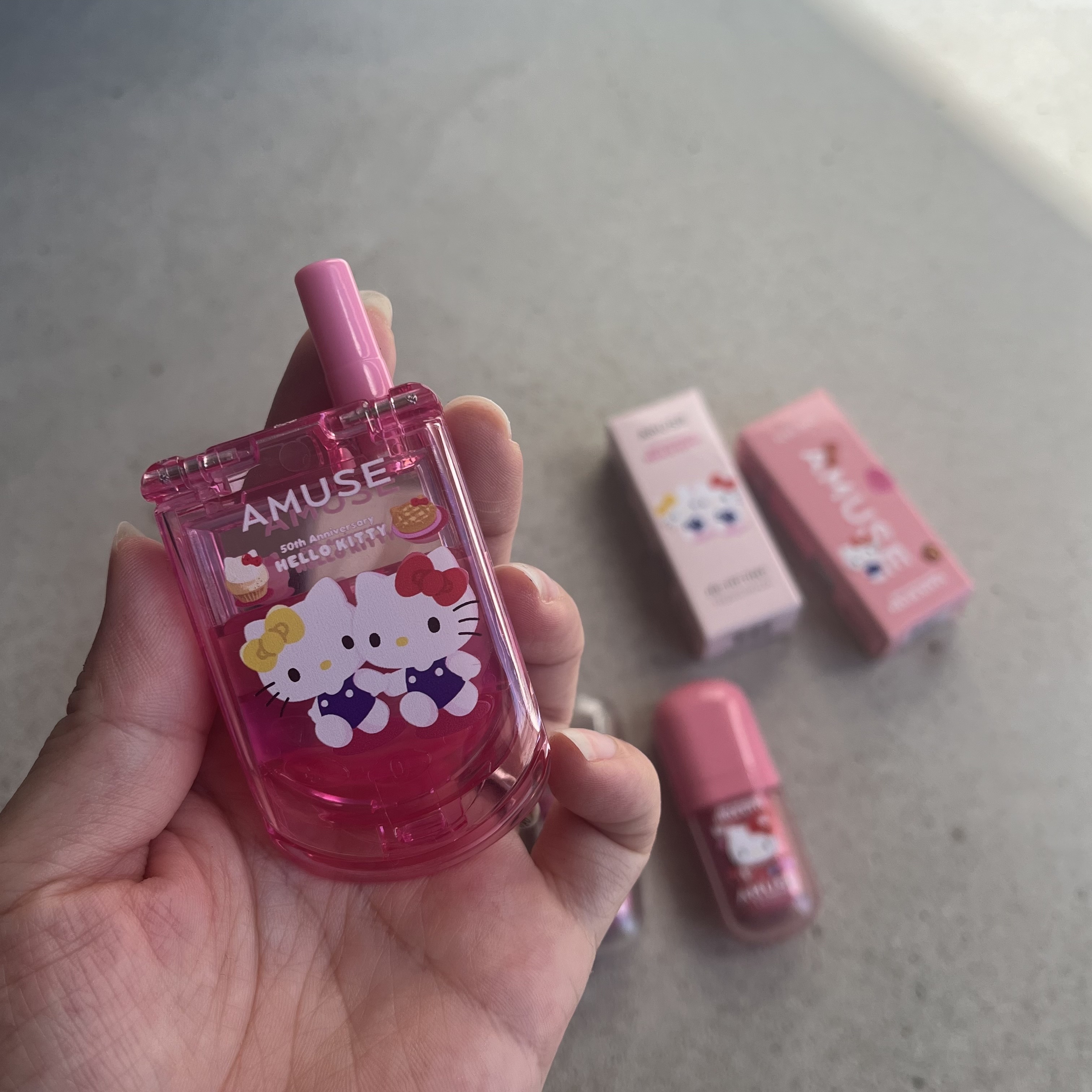 ジェルフィットティント/AMUSE/リップティントを使ったクチコミ（3枚目）