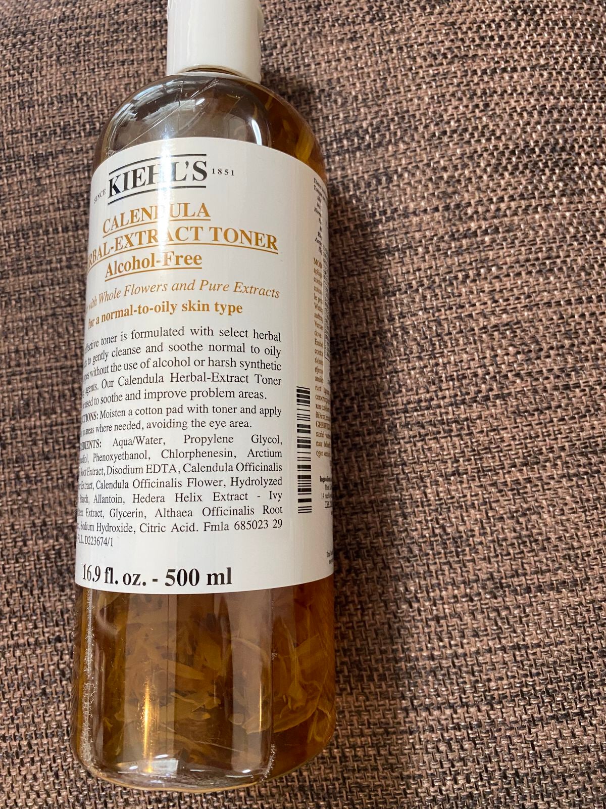 キールズ ハーバル トナー CL アルコールフリー/Kiehl's/化粧水を使ったクチコミ(1枚目)