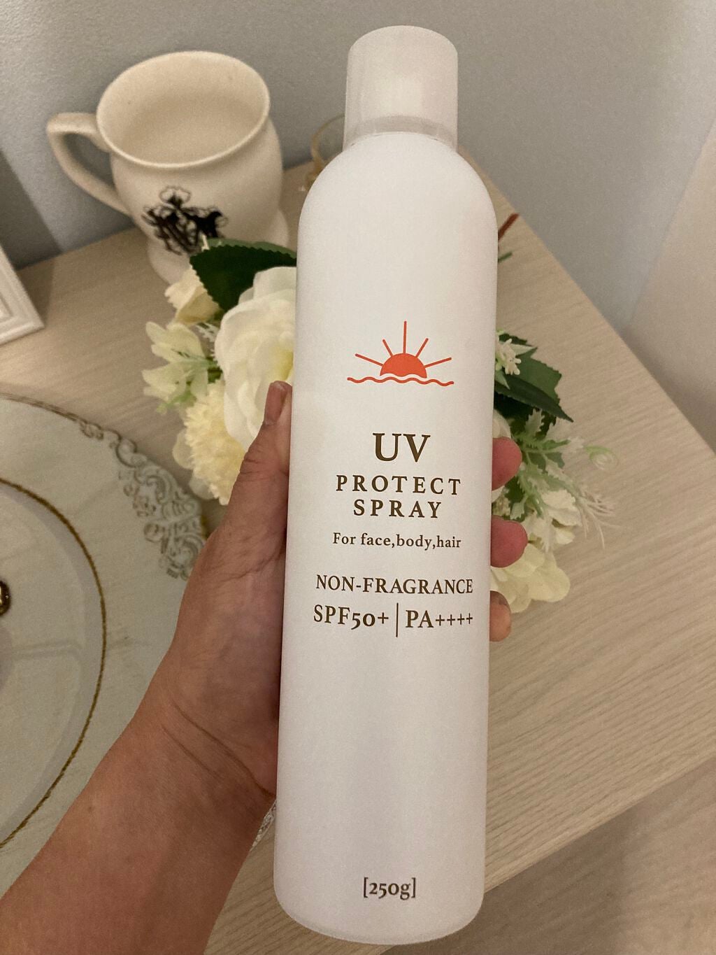 からむ on LIPS 「UVプロテクトスプレー 100g¥1078大容量のスプレー、ク..」(2枚目)