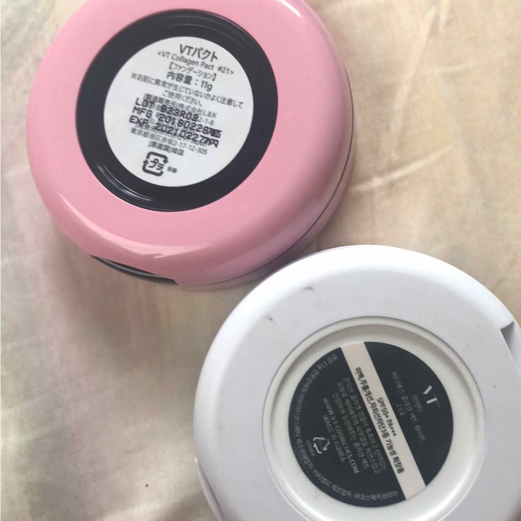 VT コラーゲンパクト/VT/クリーム・エマルジョンファンデーションを使ったクチコミ（2枚目）