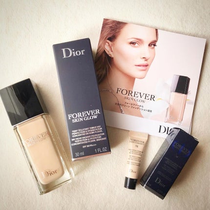 ディオールスキン フォーエヴァー フルイド グロウ/Dior/リキッドファンデーションを使ったクチコミ(1枚目)