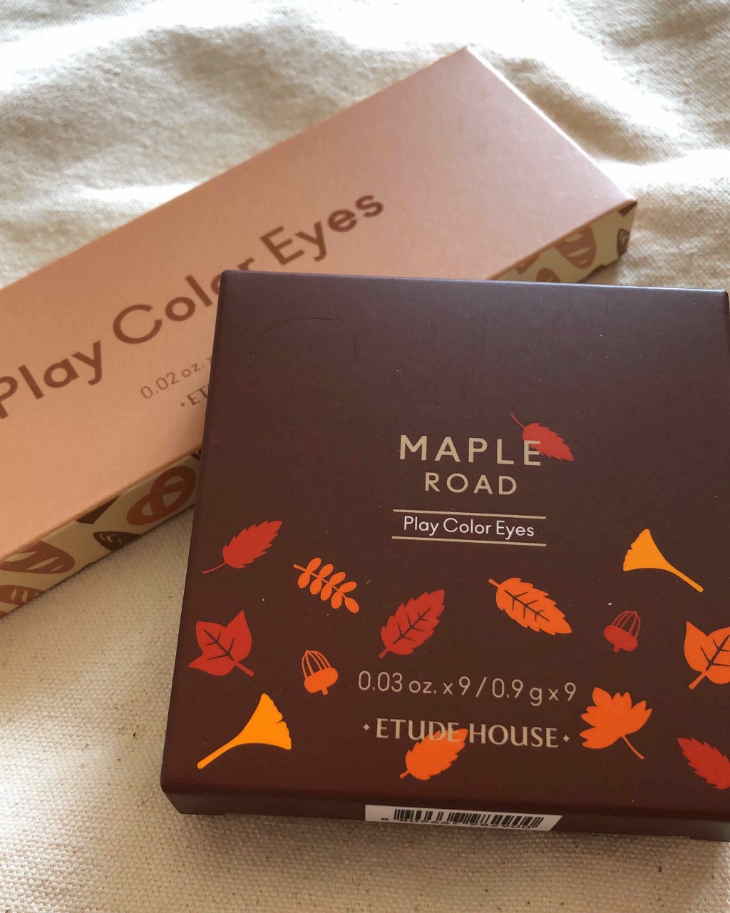 プレイカラーアイシャドウ メープルロード/ETUDE/アイシャドウパレットを使ったクチコミ(1枚目)