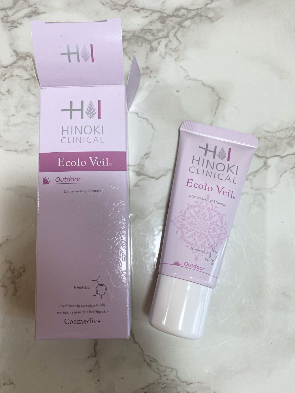 エコロヴェール/ヒノキ肌粧品/日焼け止めクリームを使ったクチコミ(2枚目)