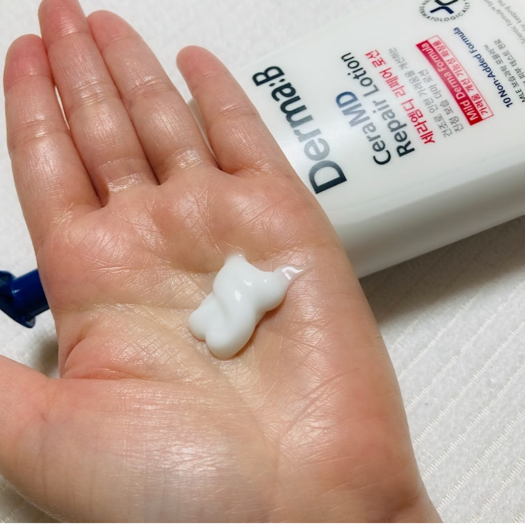 セラMD　リペアローション/Derma:B/ボディローションを使ったクチコミ（2枚目）