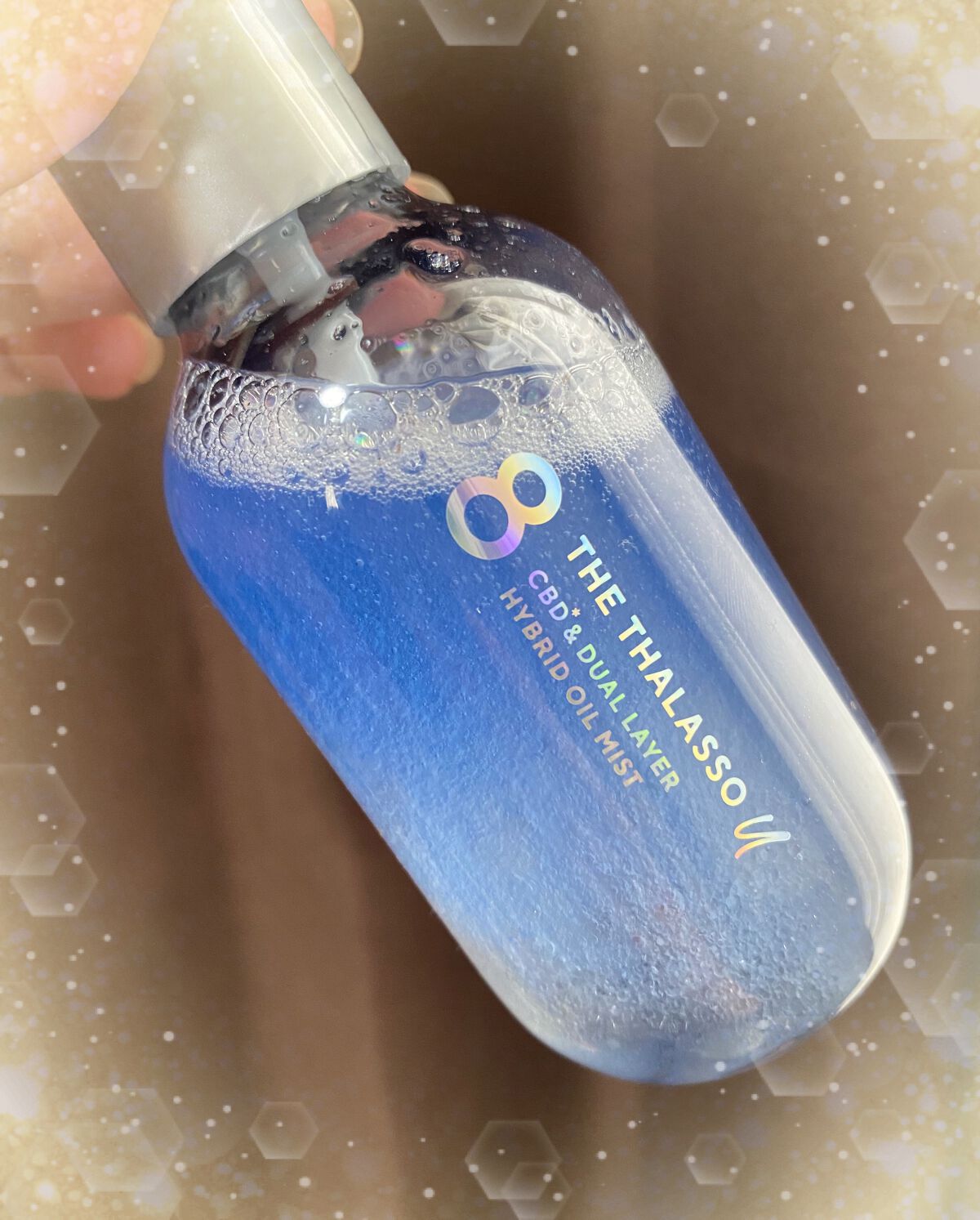 ユー CBD＆デュアルレイヤー ハイブリッド オイルミスト/エイトザタラソ/ヘアミストを使ったクチコミ（2枚目）