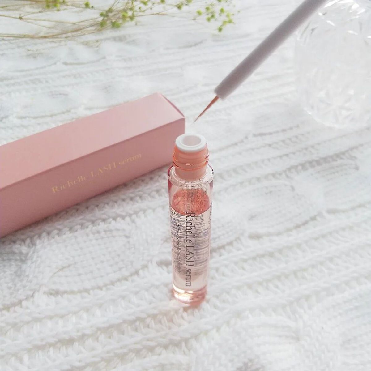 リシェルラッシュセラム/Richelle LASH serum/まつげ美容液を使ったクチコミ（3枚目）
