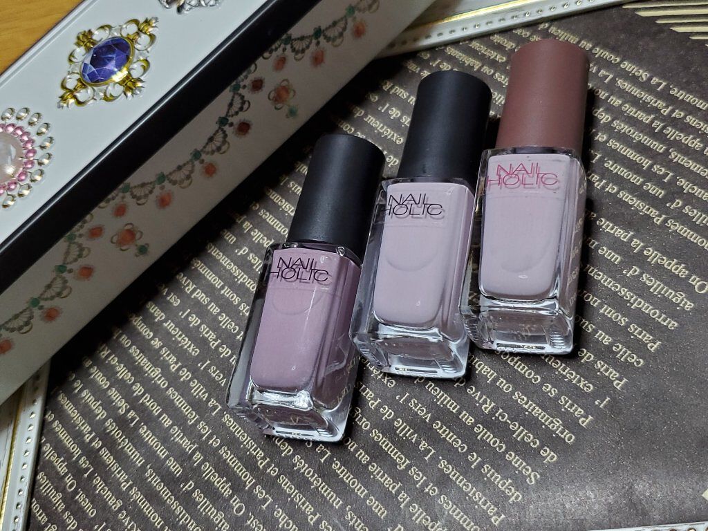 ネイルホリック Dusty pastel color PU114/ネイルホリック/マニキュアを使ったクチコミ（1枚目）