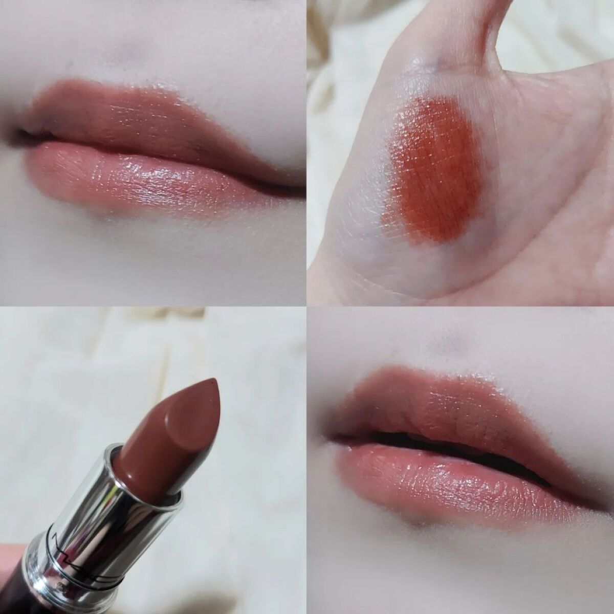 ラスターガラス リップスティック/M・A・C/口紅を使ったクチコミ（3枚目）