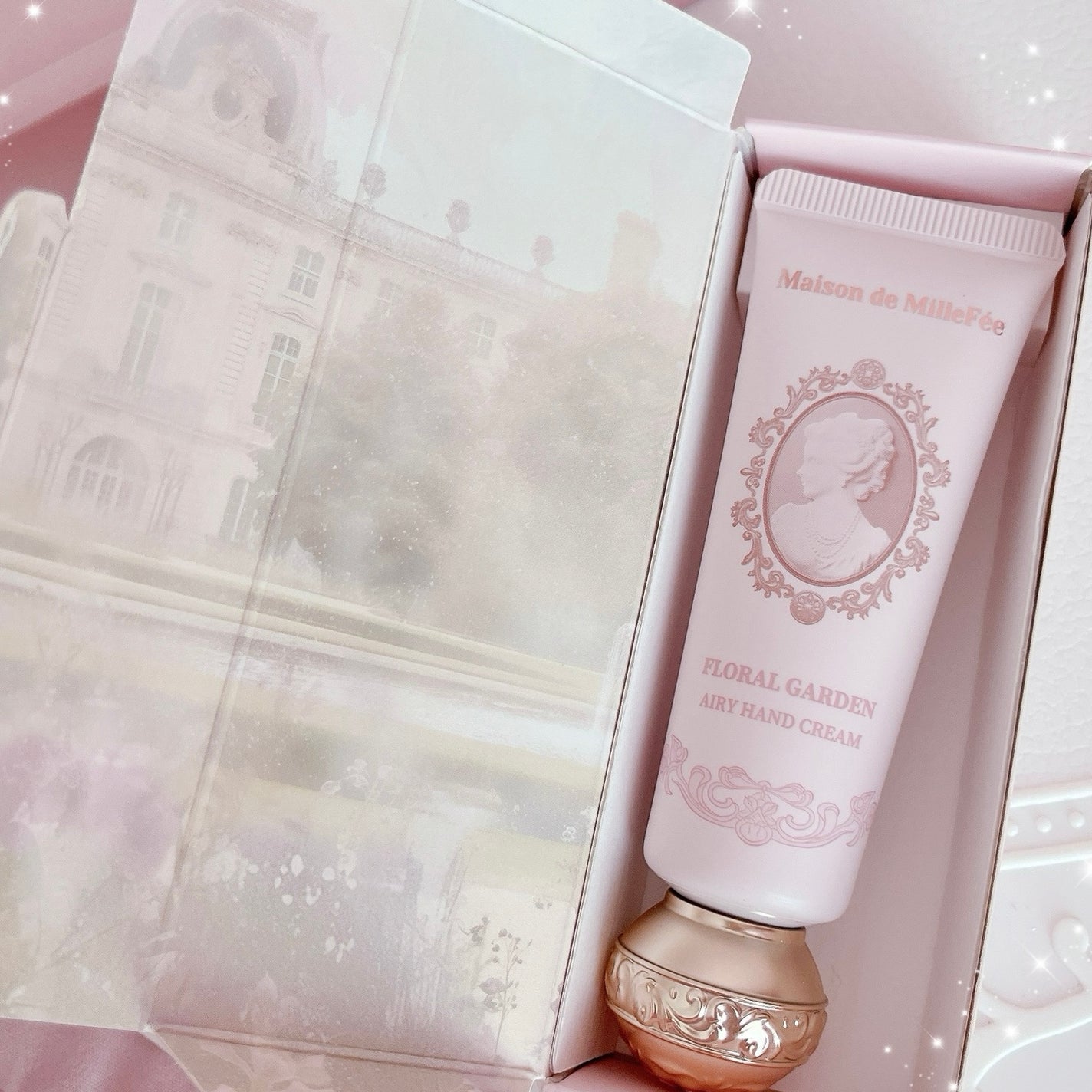Maison de MilleFée エアリーハンドクリーム フローラルガーデン/MilleFée/ハンドクリームを使ったクチコミ(5枚目)