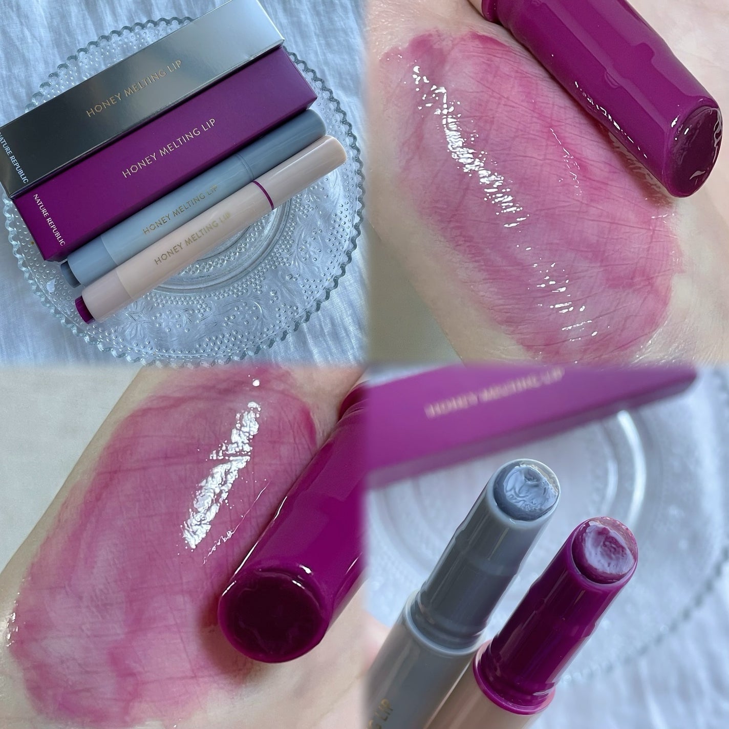 ハニーメルティングリップ/ネイチャーリパブリック/口紅を使ったクチコミ(6枚目)