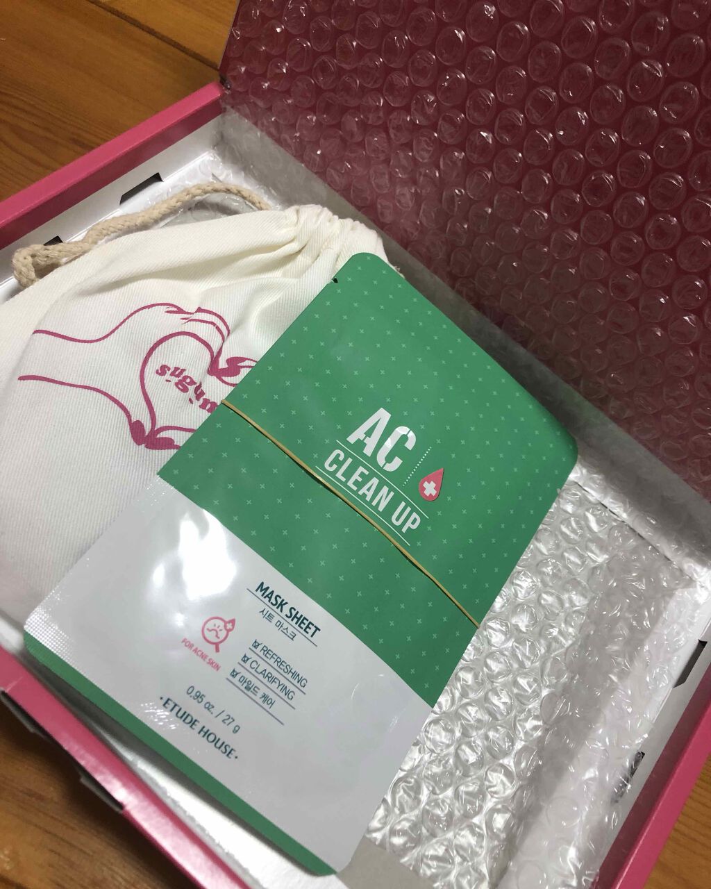 ACCシートマスク/ETUDE/シートマスク・パックを使ったクチコミ(1枚目)