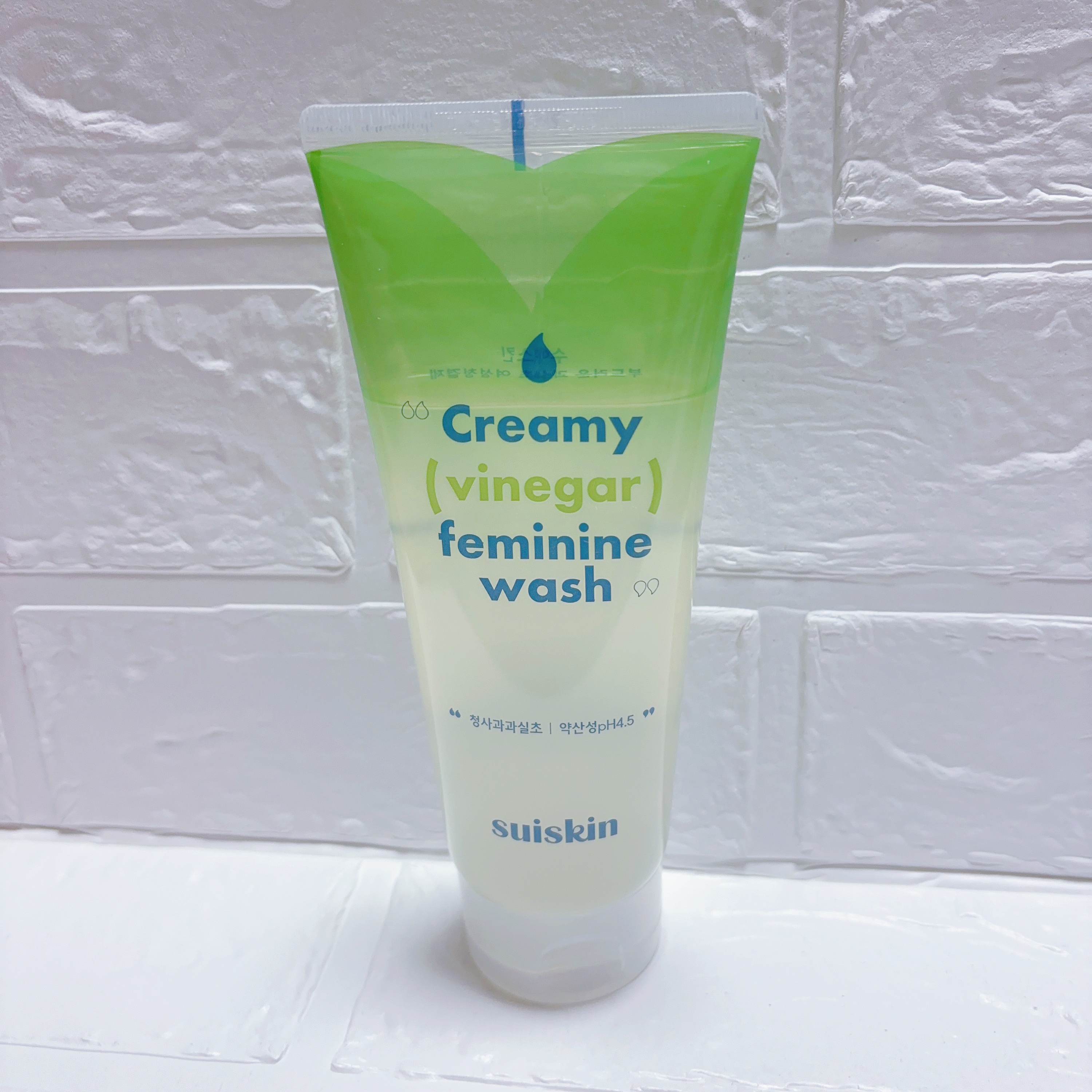 クリーミービネガーフェミニンウォッシュ/suiskin/ボディソープを使ったクチコミ（1枚目）