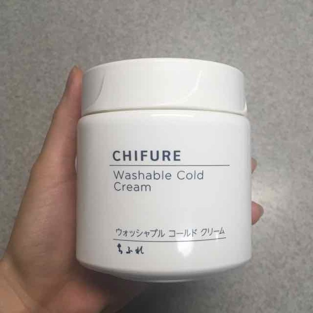 ウォッシャブル コールド クリーム/ちふれ/クレンジングクリームを使ったクチコミ(1枚目)