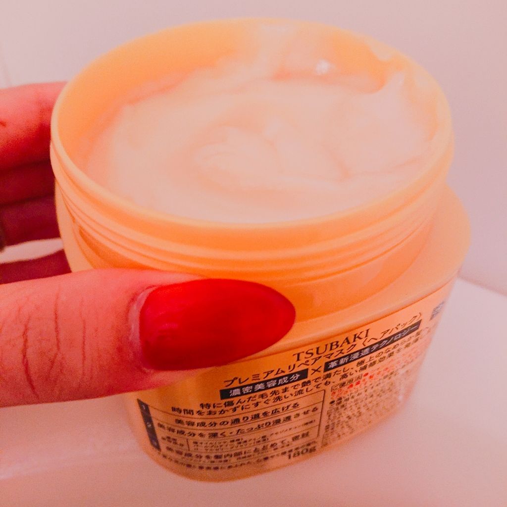 プレミアムリペアマスク（資生堂　プレミアムリペアマスク）/TSUBAKI/ヘアマスク・ヘアパックを使ったクチコミ（2枚目）