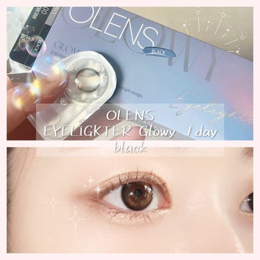 Glowy 1day/OLENS/ワンデー（１DAY）カラコンを使ったクチコミ（1枚目）