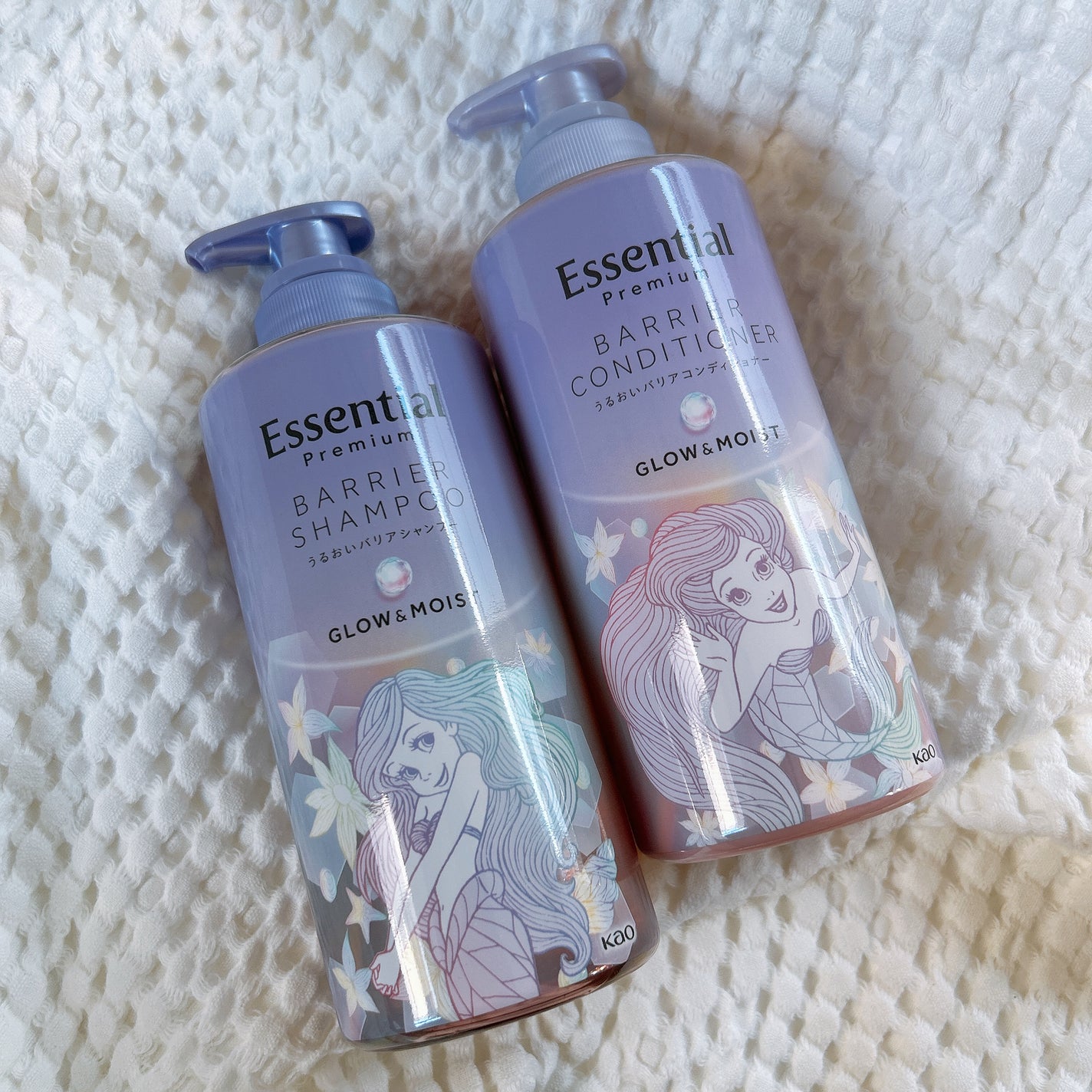 エッセンシャル プレミアム うるおいバリアシャンプー/コンディショナー グロウ&モイスト/エッセンシャル/市販シャンプーを使ったクチコミ(4枚目)
