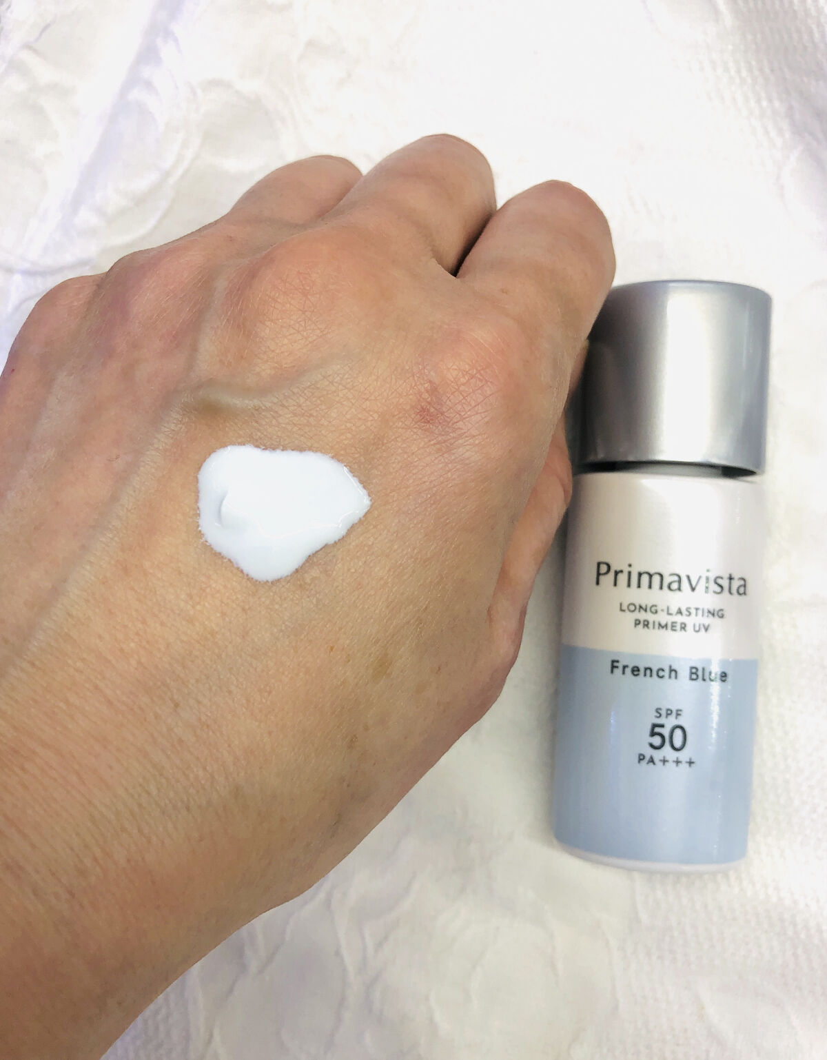 プリマヴィスタ　スキンプロテクトベース　皮脂くずれ防止　UV フレンチブルー
