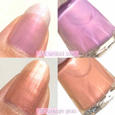 ネイルラッカー 15th 03 orchid star/JILL STUART/マニキュアを使ったクチコミ（2枚目）