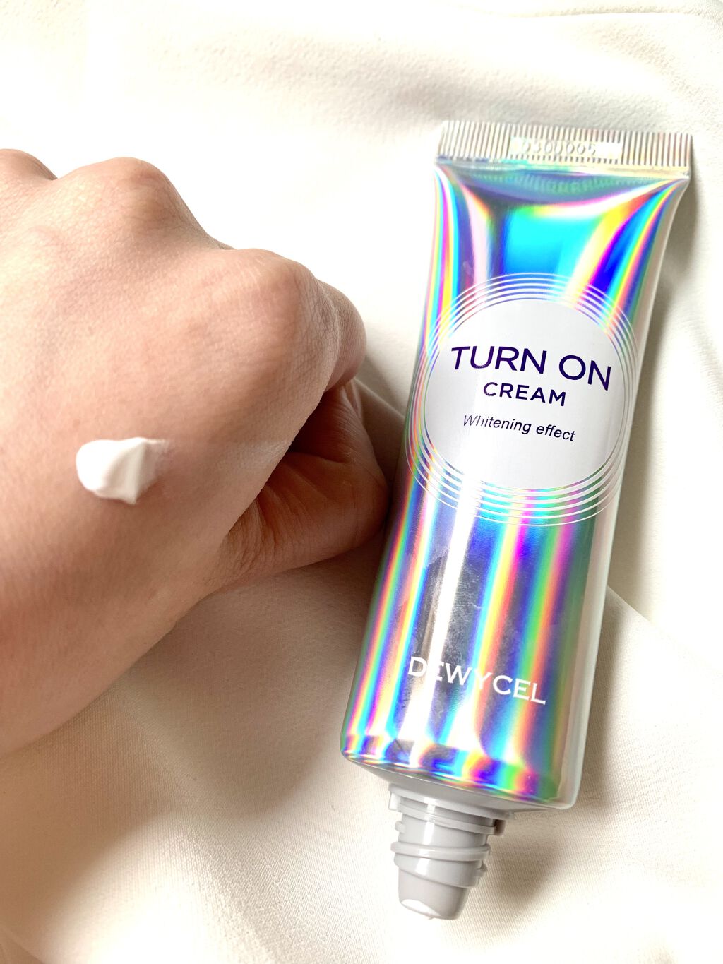 デュイセル ターンオンクリーム/DEWYCEL/フェイスクリームを使ったクチコミ（2枚目）