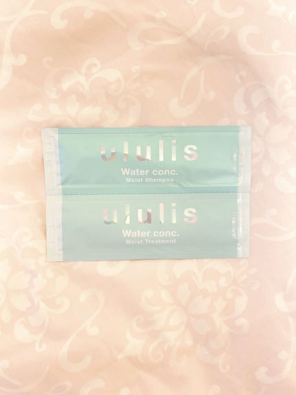 ウォーターコンク モイストシャンプー/ヘアトリートメント/ululis/市販シャンプーを使ったクチコミ(1枚目)