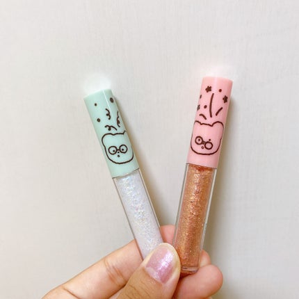 シュガー トゥインクル リキッド グリッター/PERIPERA/グリッターを使ったクチコミ(2枚目)