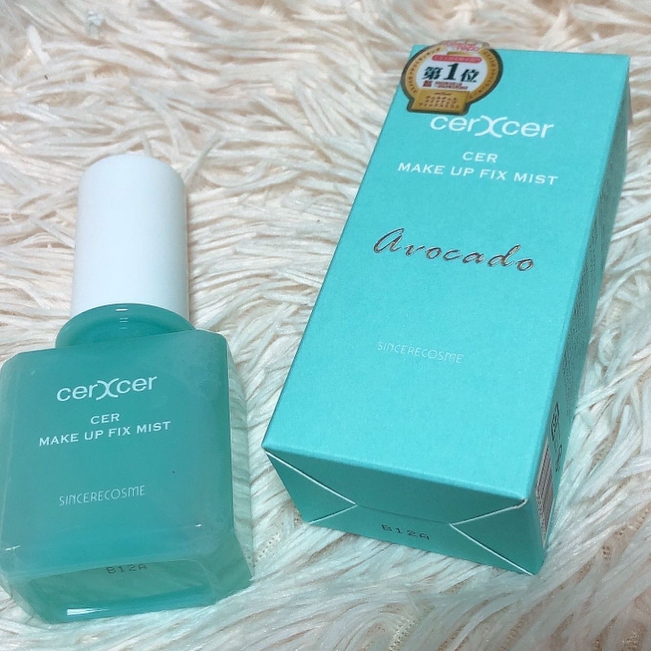メイクアップフィックスミスト/cerXcer/フィックスミストを使ったクチコミ（1枚目）